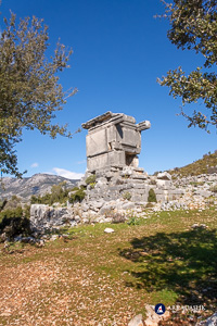 Monumental Lycian tomb at Sidyma