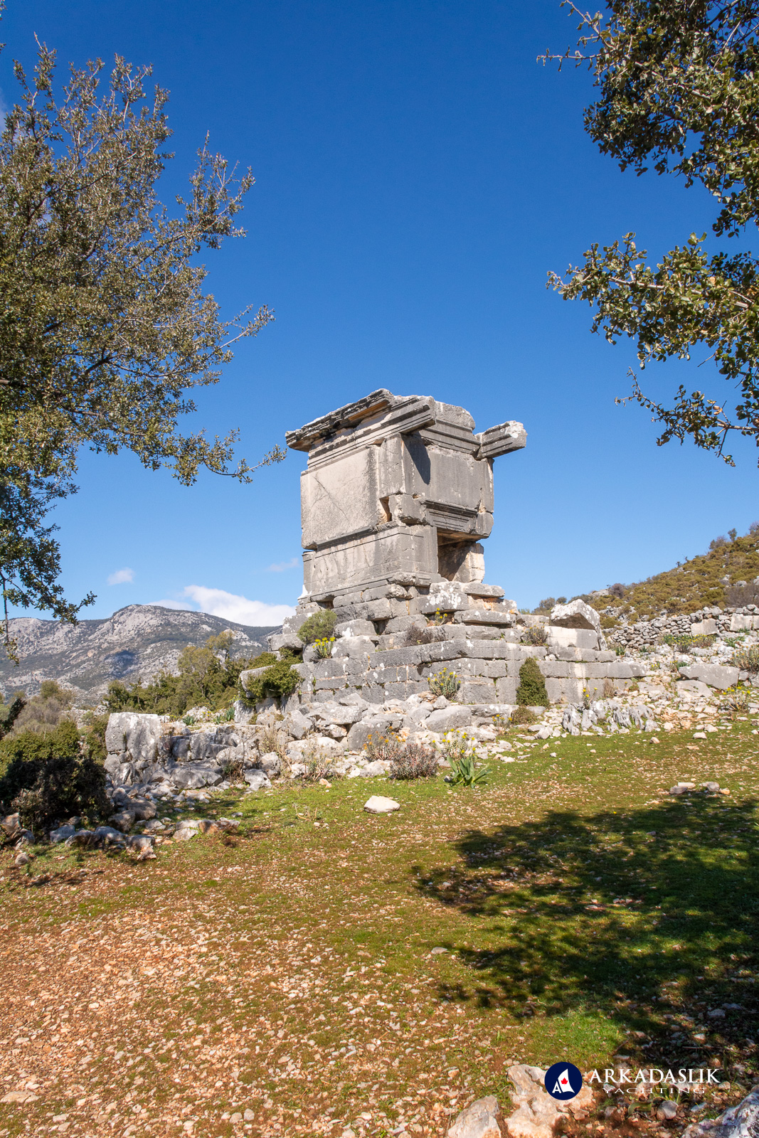 Monumental Lycian tomb at Sidyma