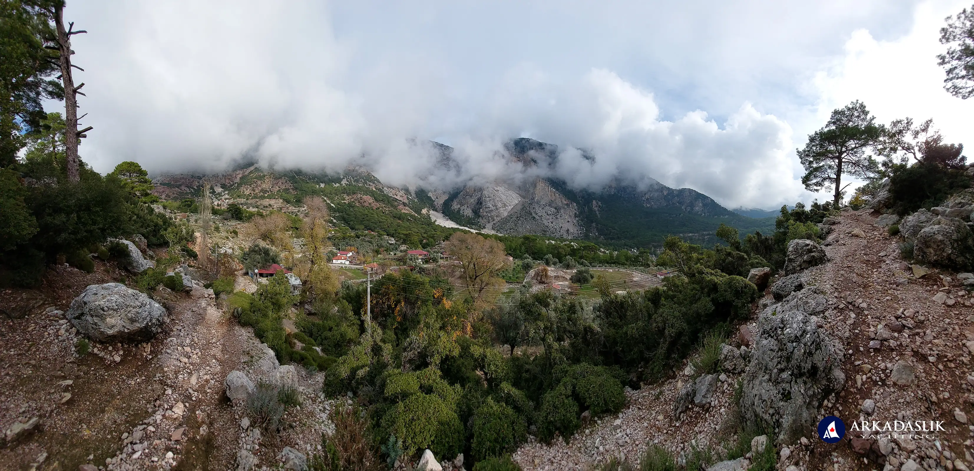 hiking the Lycian Trail from Ovacik to Faralya