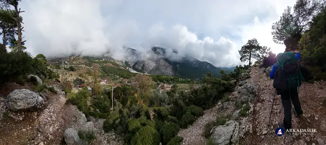 hiking the Lycian Trail from Ovacik to Faralya
