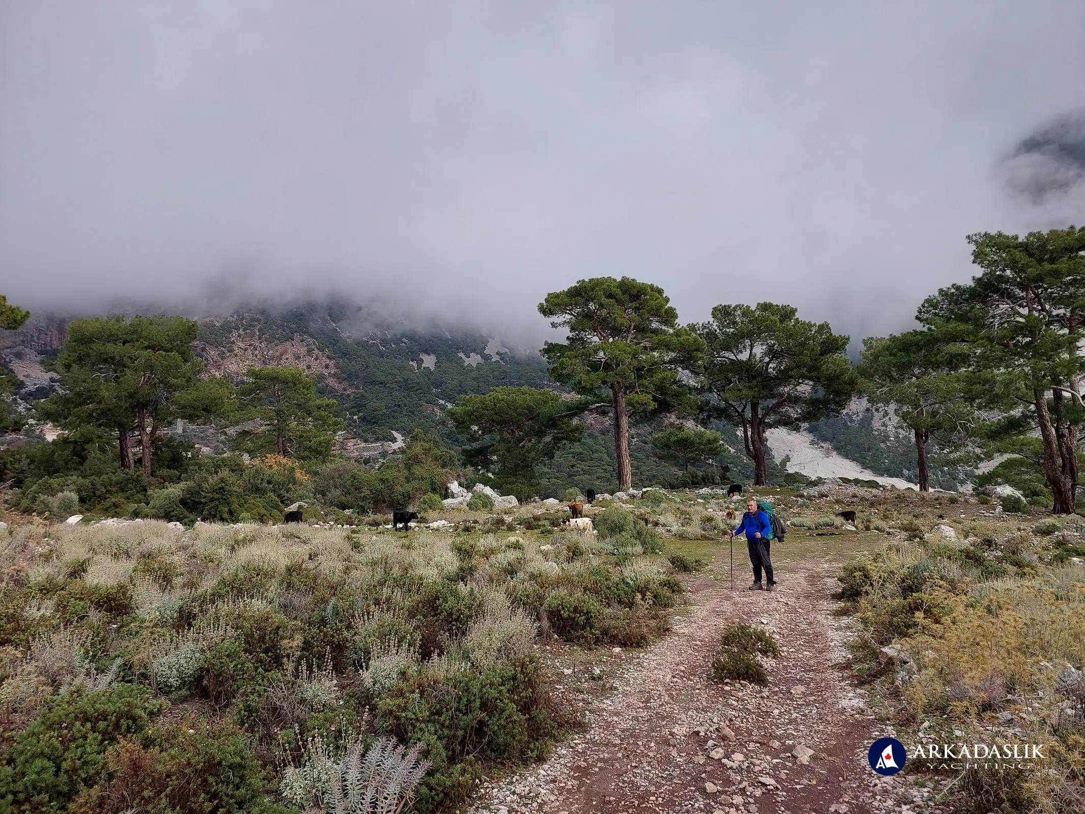 hiking the Lycian Trail from Ovacik to Faralya