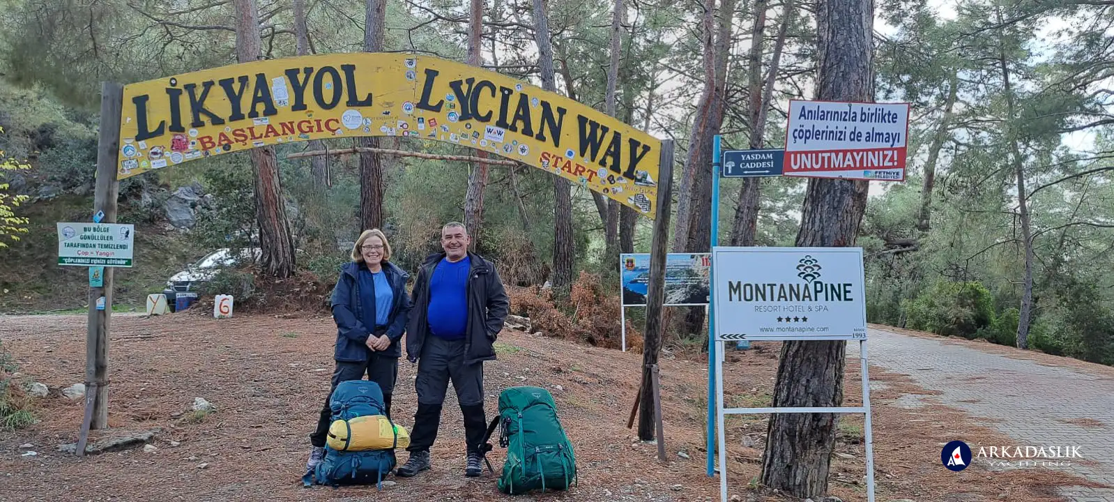 hiking the Lycian Trail from Ovacik to Faralya