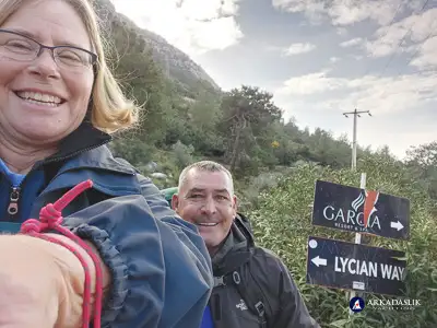hiking the Lycian Trail from Ovacik to Faralya