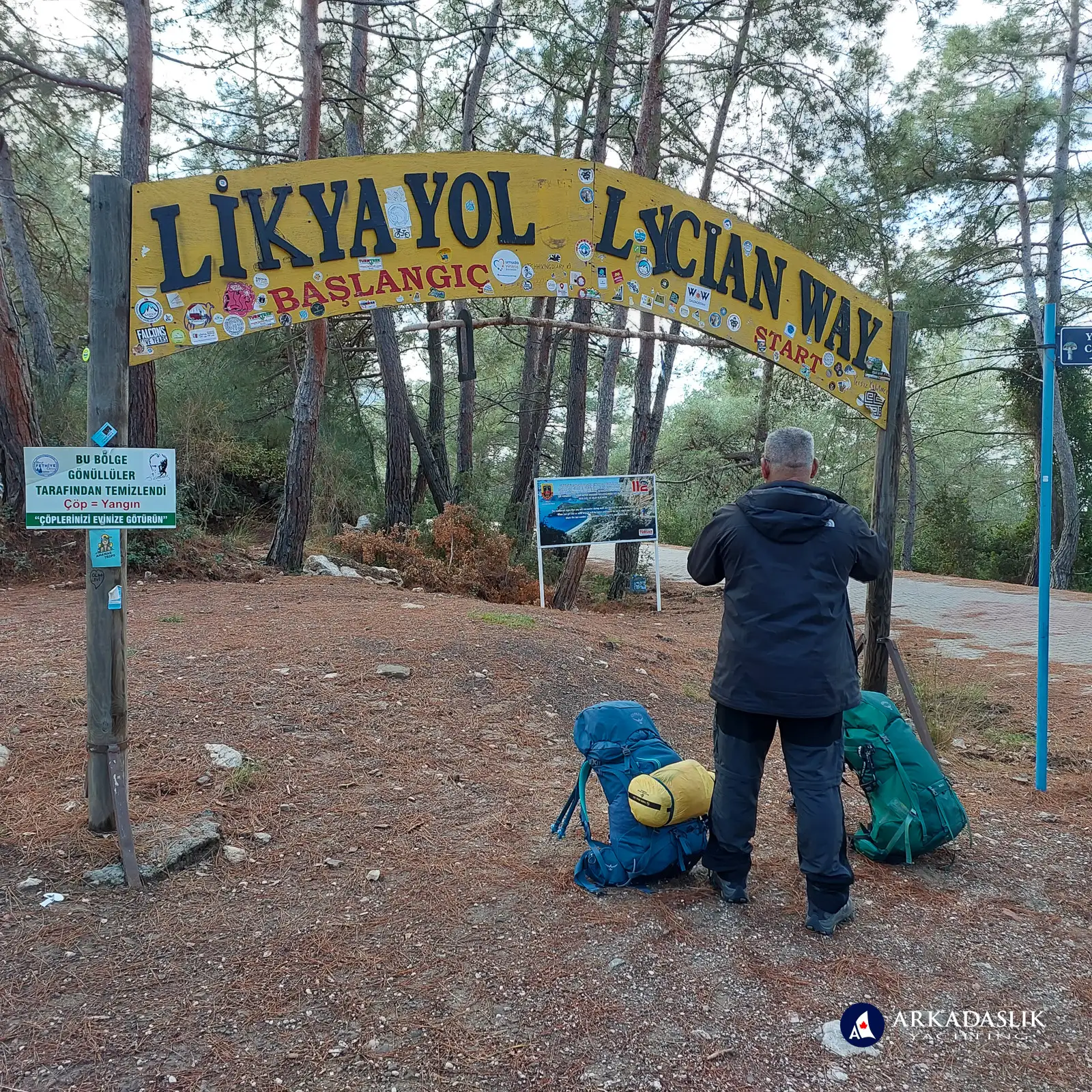 hiking the Lycian Trail from Ovacik to Faralya