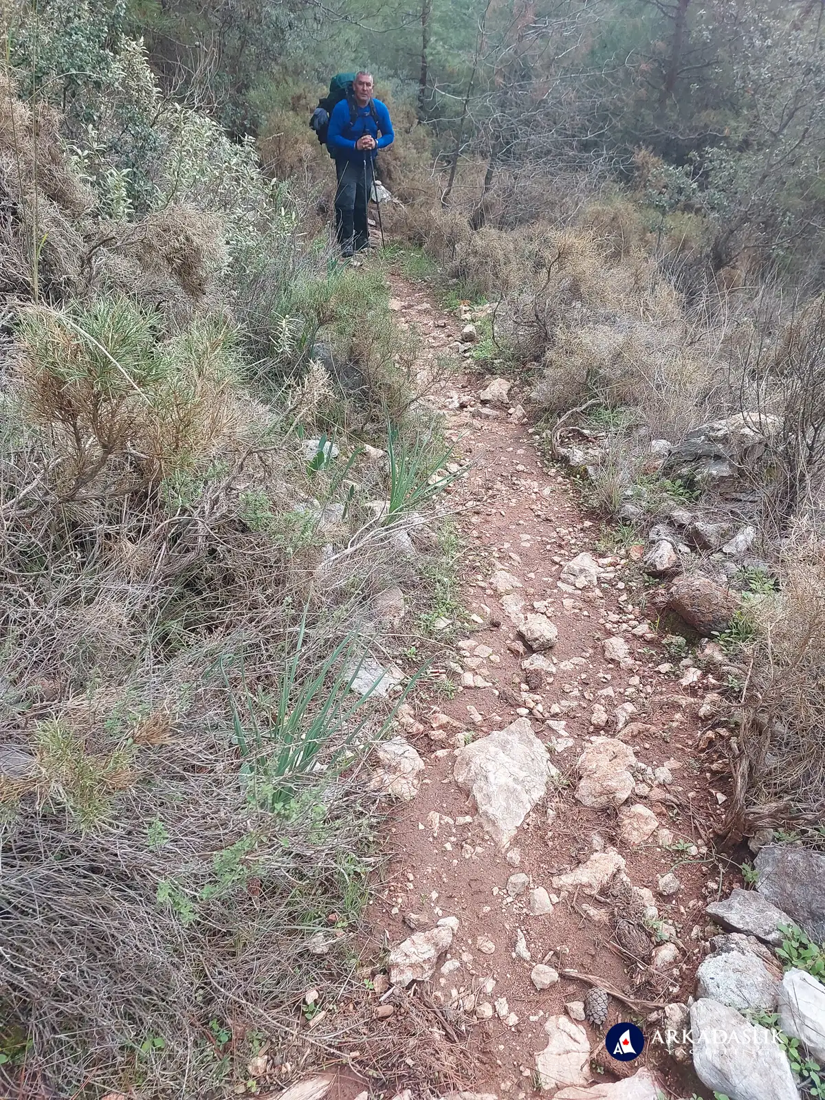 hiking the Lycian Trail from Faralya to Kabak
