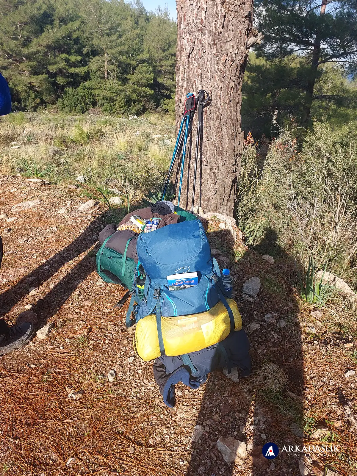 hiking the Lycian Trail from Faralya to Kabak