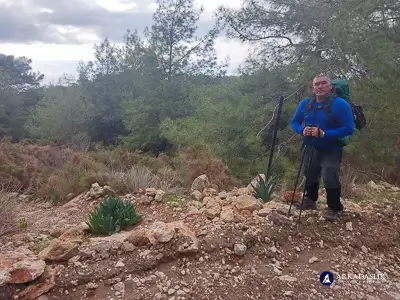hiking the Lycian Trail from Faralya to Kabak