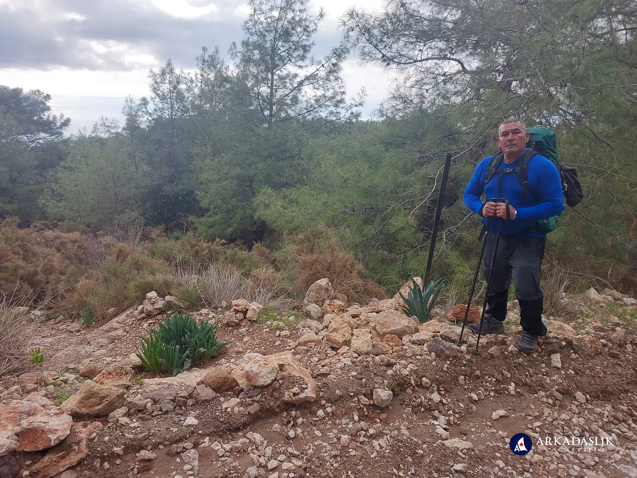 hiking the Lycian Trail from Faralya to Kabak