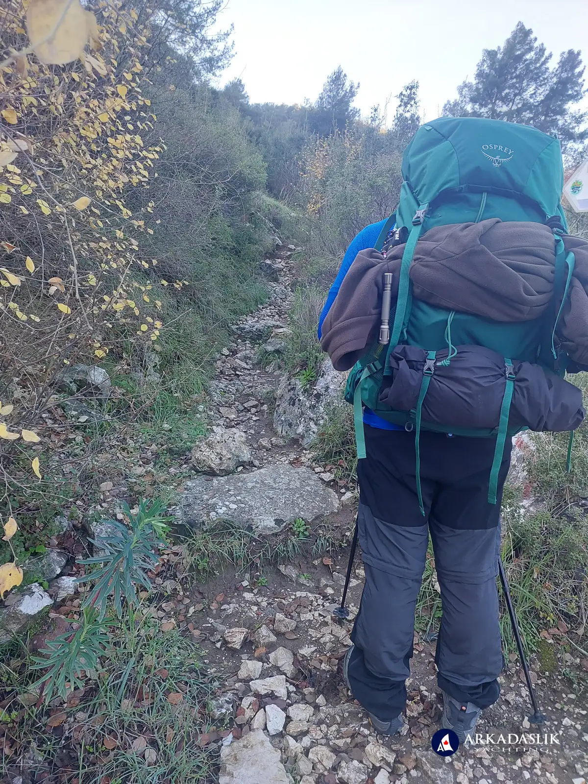 hiking the Lycian Trail from Faralya to Kabak