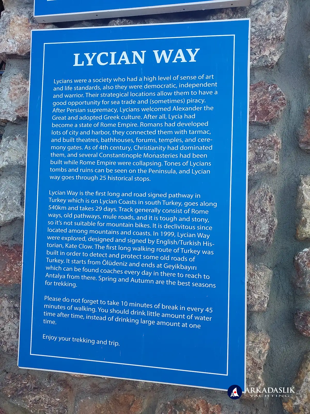 hiking the Lycian Trail from Faralya to Kabak