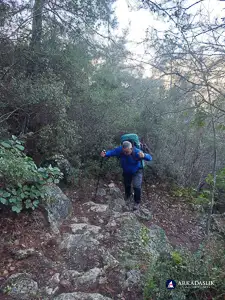 hiking the Lycian Trail from Faralya to Kabak