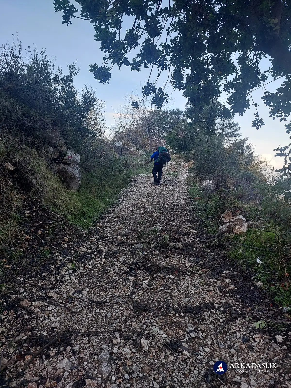 hiking the Lycian Trail from Faralya to Kabak