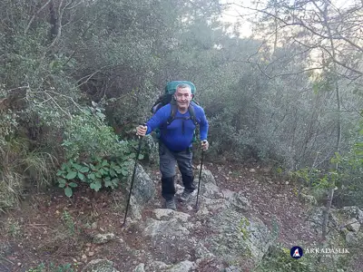 hiking the Lycian Trail from Faralya to Kabak