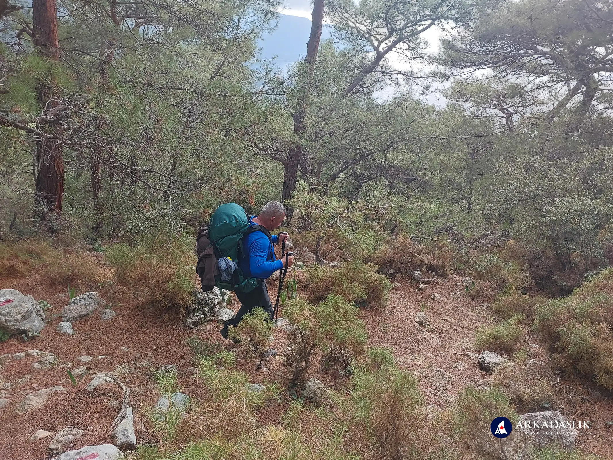 hiking the Lycian Trail from Faralya to Kabak