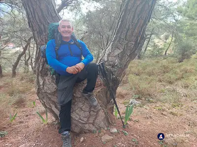 hiking the Lycian Trail from Faralya to Kabak