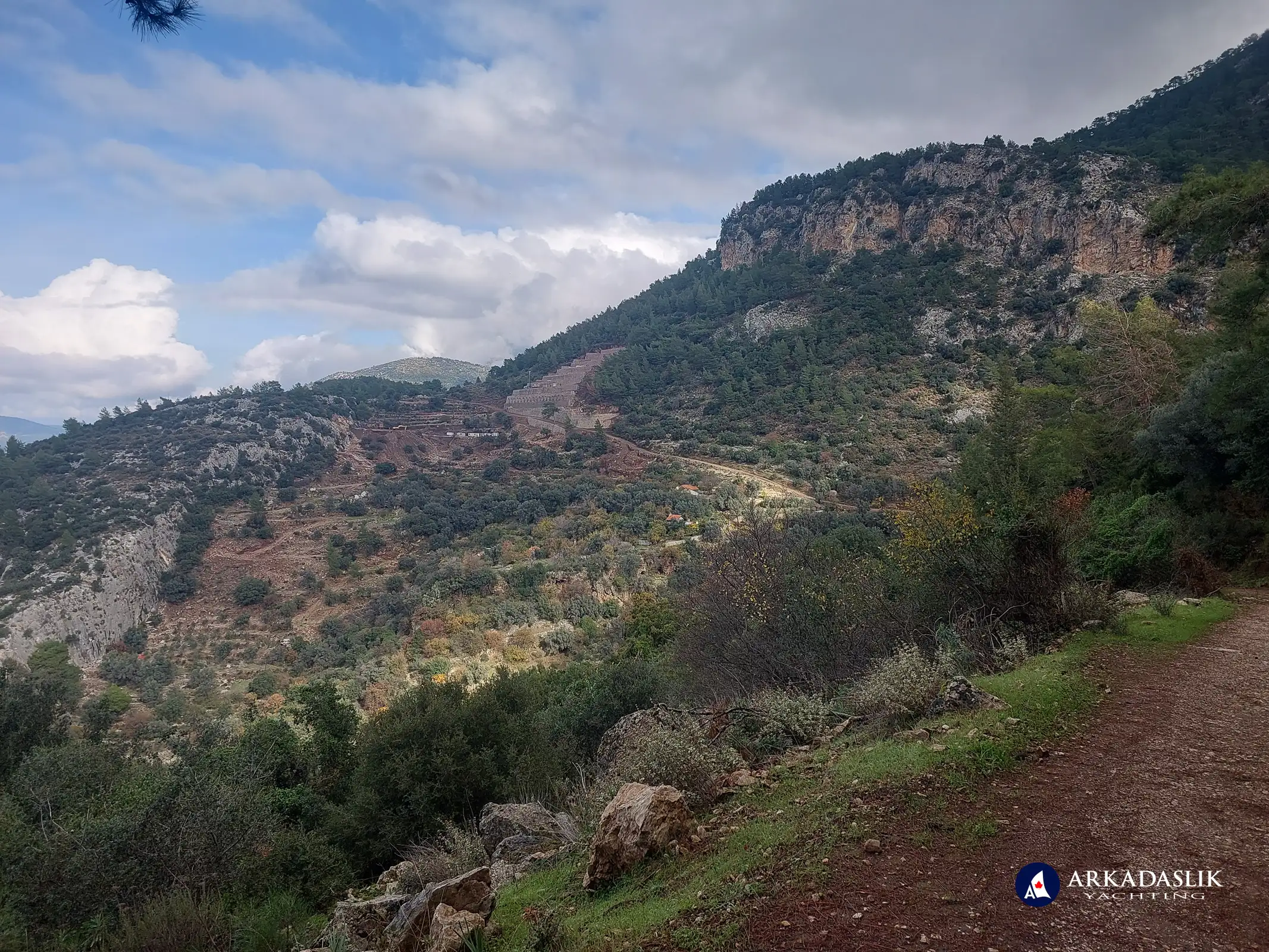 hiking the Lycian Trail from Faralya to Kabak