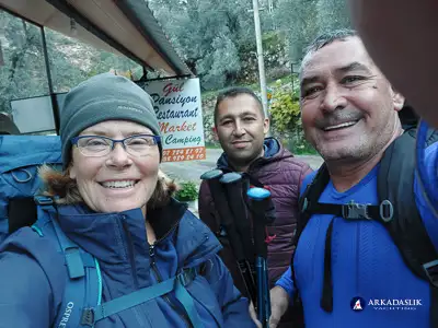 hiking the Lycian Trail from Faralya to Kabak