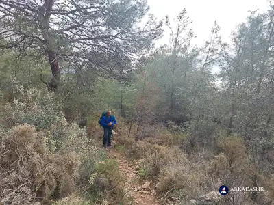 hiking the Lycian Trail from Faralya to Kabak