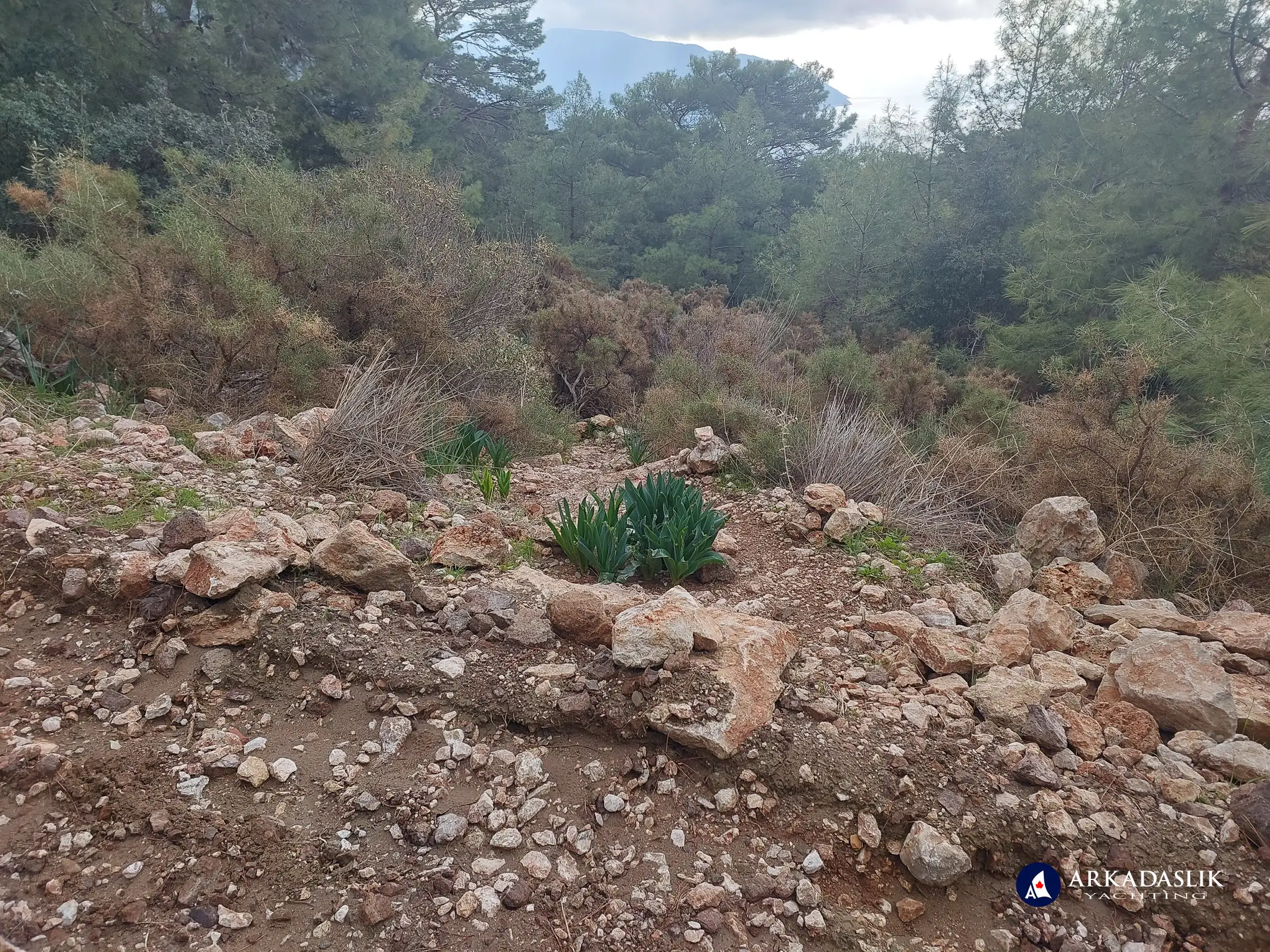 hiking the Lycian Trail from Faralya to Kabak