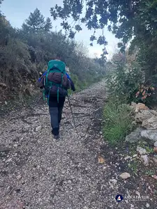 hiking the Lycian Trail from Faralya to Kabak