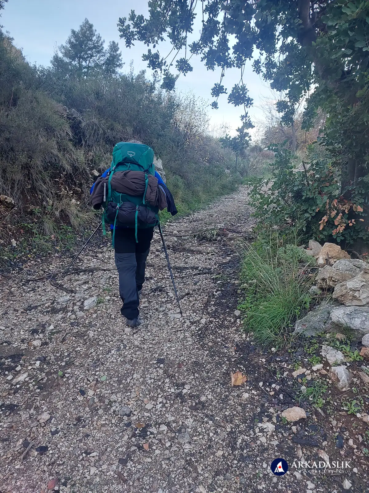 hiking the Lycian Trail from Faralya to Kabak
