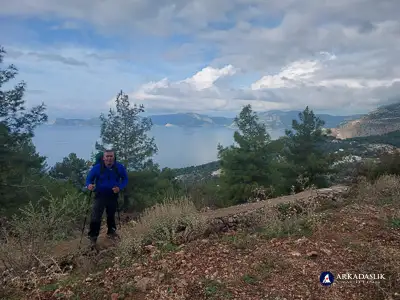 hiking the Lycian Trail from Faralya to Kabak