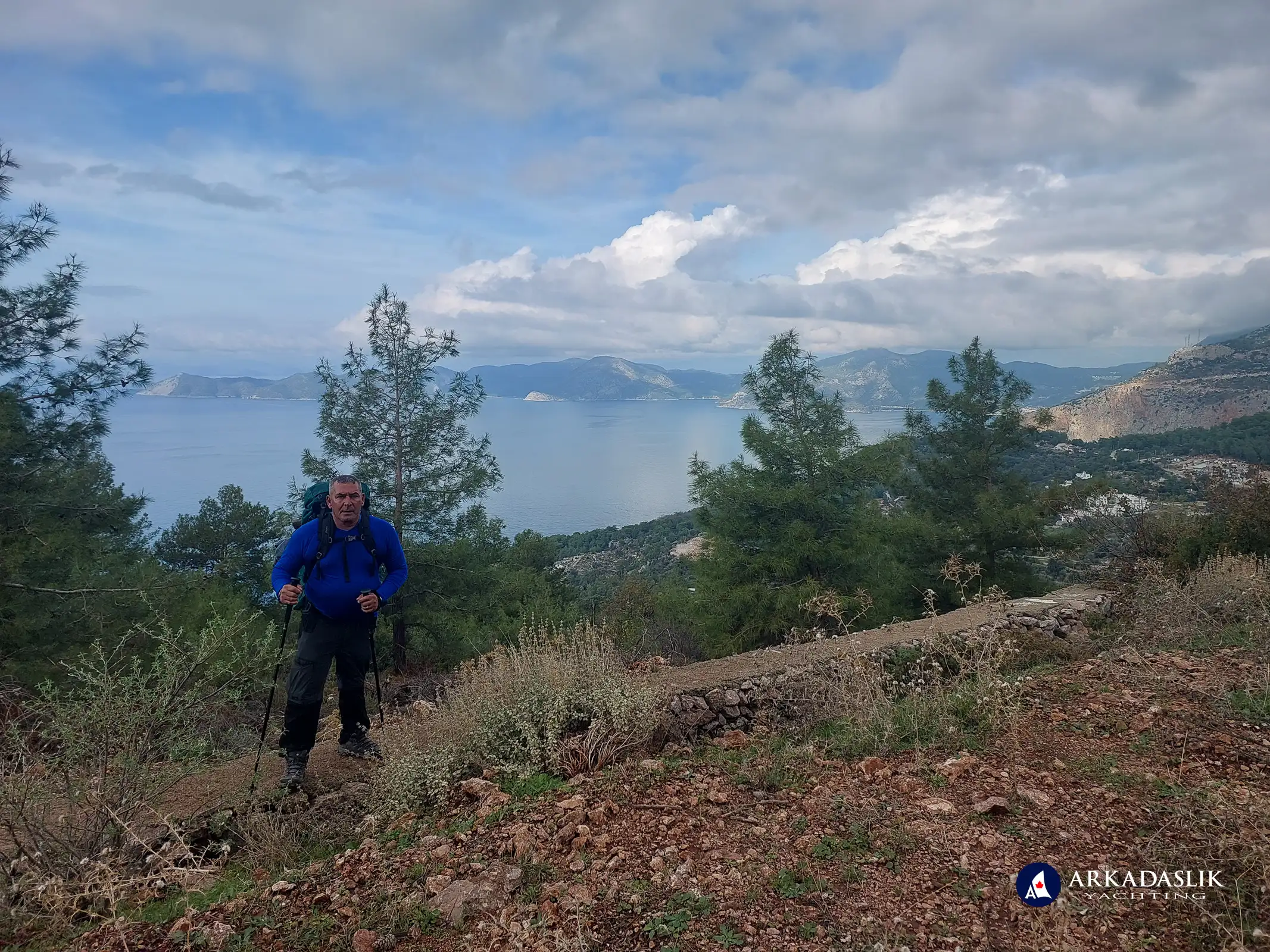 hiking the Lycian Trail from Faralya to Kabak