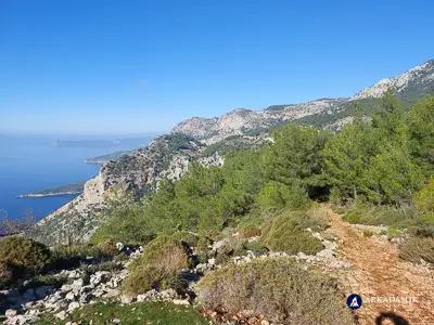 hiking the Lycian Trail from Alinca to Gey