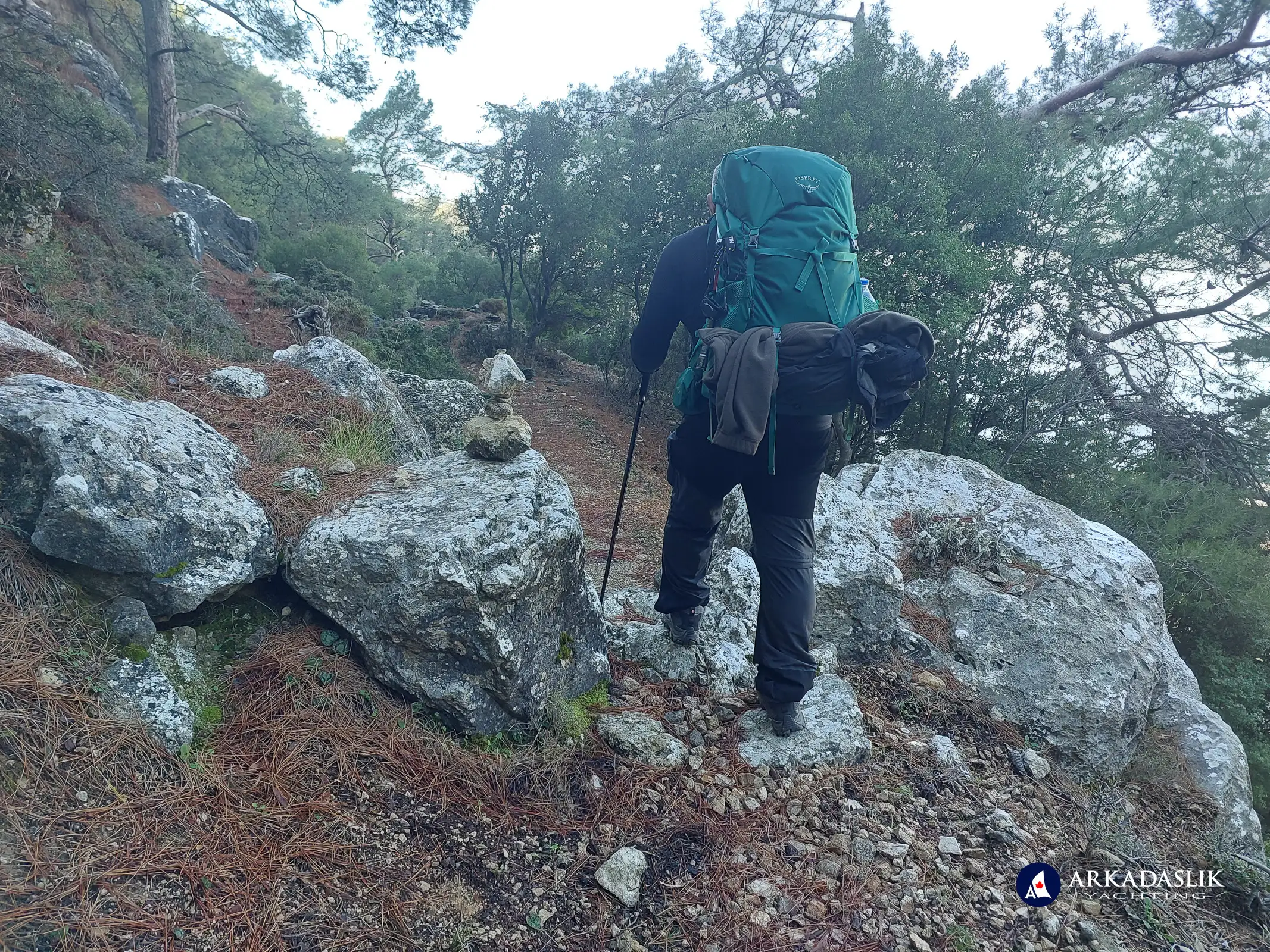 hiking the Lycian Trail from Alinca to Gey