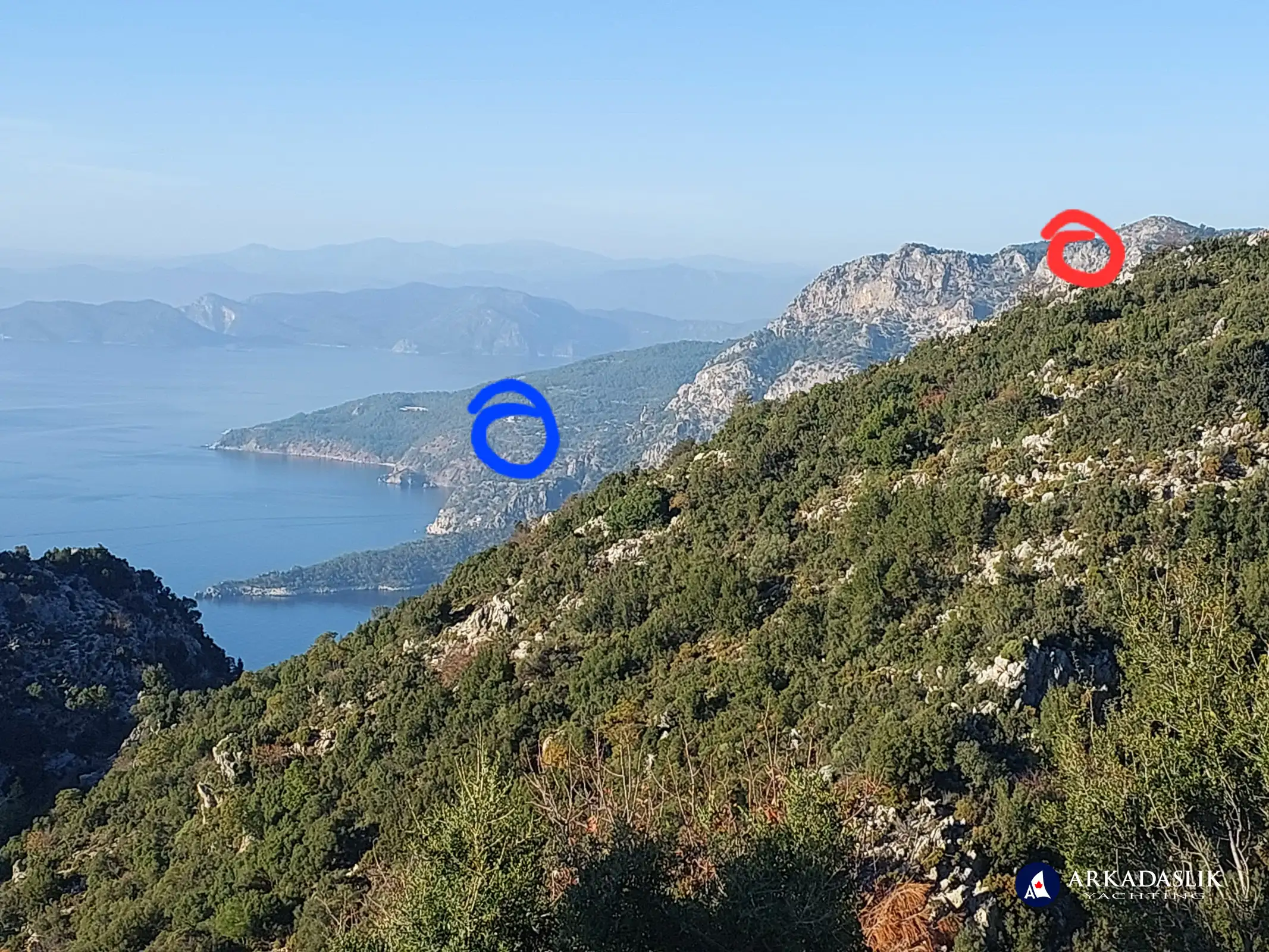 hiking the Lycian Trail from Alinca to Gey