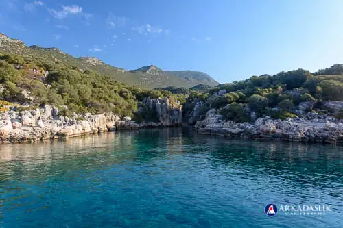 Private gulet cruise to Kekova featuring the Turkish Stars