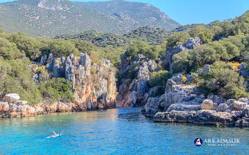 Private gulet cruise to Kekova featuring the Turkish Stars