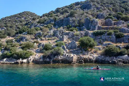 Private gulet cruise to Kekova featuring the Turkish Stars