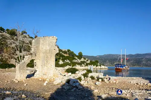 Private gulet cruise to Kekova featuring the Turkish Stars