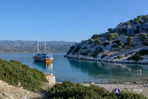 Private gulet cruise to Kekova featuring the Turkish Stars