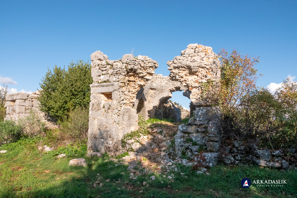 View of general area where the Flavia Nanne tomb is believed to stand.